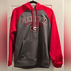 LIKE NEW Georgia Bulldog Men's Hoodie - Sz Small